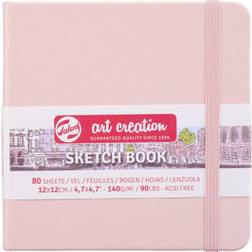 Talens Art Creations Sketchbook Pastel Pink 12x12cm 140g 80 sheets