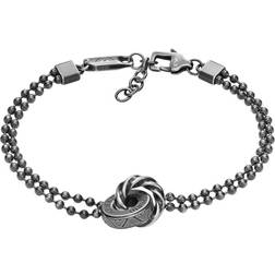 Emporio Armani Women's Stainless Steel Interlocking Bracelet, 18cm