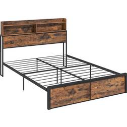 Homcom 5.2FT King Steel Bed Frame with