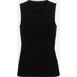 Joseph Silk-blend jersey tank top black