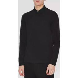 Armani Exchange Mens Polo In Black