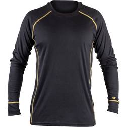 Caterpillar Thermo Long Sleeve Top Black/Yellow