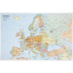 VELOFLEX Schreibtischunterlage Kunststoff Europakarte