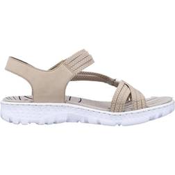 Rieker Strappy Sandals - Beige