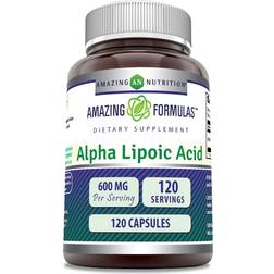 Amazing Nutrition, Alpha Lipoic Acid, 600 120 pcs