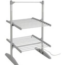 Groundlevel Heated Clothes Airer 2 Tier