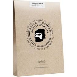 Grizzly Mountain Beard Dye Organic & Natural Brown Beard Dye