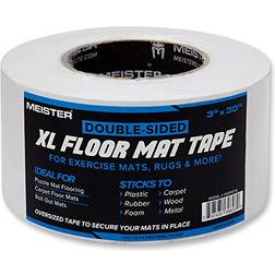 Meister Double-Sided XL Floor Mat Tape Secures Exercise Mats