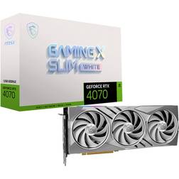 MSI GeForce RTX 4070 Gaming X Slim White HDMI 3xDP 12GB