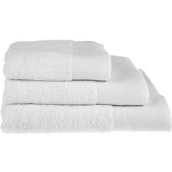 B&Q Allure Marlborough Bamboo Bath Towel White