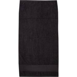 B&Q City Printable Border Hand TC034 Guest Towel Black