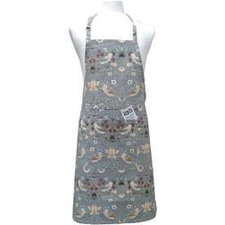 William Morris Blue Strawberry Thief Apron