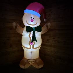 Samuel Alexander Inflatable Gingerbread Man Orange