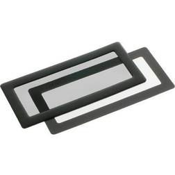 DEMCiflex Dust Filter 2x40mm, Square Black/Black