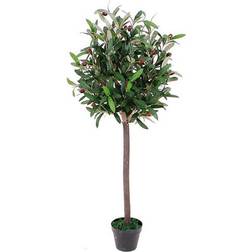 Leaf 90Cm Bay Style Topiary Fruit Tree Artificial Plant