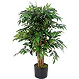 Leaf 90Cm Luxury Smilax Sarsaparilla Ficus Tree Artificial Plant