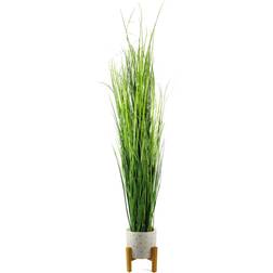 Leaf 130Cm Large Grass With Stand Artificial Plant