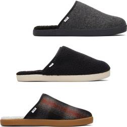 Toms Harbor Slipper Black, Black, 10, Men