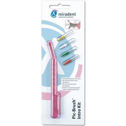 Miradent Interd.Pic-Brush Intro Kit 1H+4B.tra.pink 1 St.