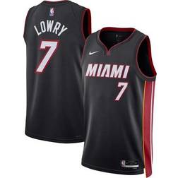 Nike Kyle Lowry Black Miami Heat Swingman Jersey Association Edition