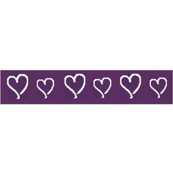 Celebrate Curly Hearts Ribbon Purple