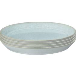 Denby Kiln Green Set Of 4 Medium Dessert Plate