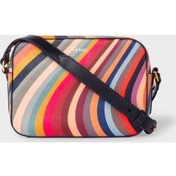 Paul Smith 'Swirl' Leather Cross-Body Bag