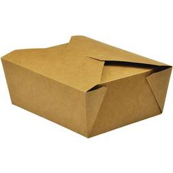 Vegware Carton No. 8 1300ml Kraft 300 Plastic Bags & Foil