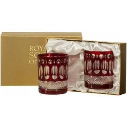 Royal Scot Crystal Belgravia 2 Ruby Tumbler 6pcs