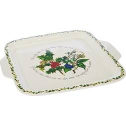 Portmeirion The Holly and the Ivy Square Cake Plate