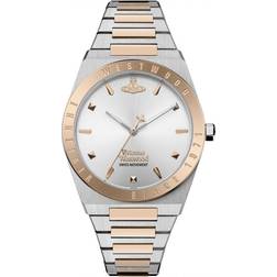 Vivienne Westwood Ladies Charterhouse with Silver Sunray & Tone Bracelet