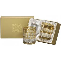 Royal Scot Crystal Belgravia 2 Gold Tumbler 6pcs