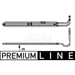 Mahle ölkühler lenkung behr premium line clc 1x92mm