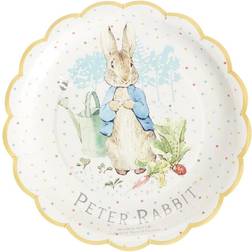 Smiffys Peter rabbit classic tableware party plates x8