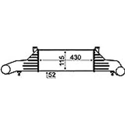 Mahle Ladeluftkühler Original CI 47 000S