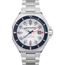 Spinnaker SP-5081-HH Dumas Regatta White Automatic Wristwatch
