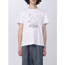 Maison Margiela White Embroidered T-Shirt