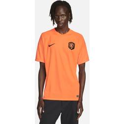 Nike Netherlands Women's EC22 Men's Cut Home Jersey Total Orange-Black