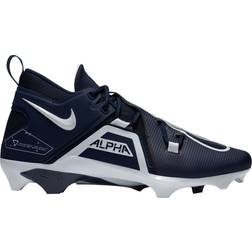 Nike Alpha Menace Pro CT6649-400 Navy-White Men's Football Cleats