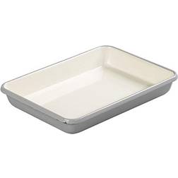 Tala Enamelled Grey & Ivory 33x24x5cm Roasting Pan