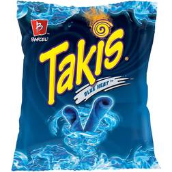 Takis Blue Heat 3.25 Snack Bag Hot Chili Pepper Rolled