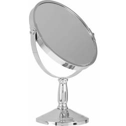 Premier Housewares Chrome Large Wall Mirror