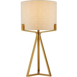Interiors and Interiors Clifford Brushed Gold Base Table Lamp