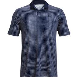 Under Armour Perf Printed Polo Sn34 Blue