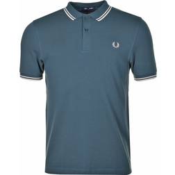 Fred Perry Twin Tipped Polo Shirt Blue