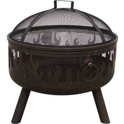 Dellonda Deluxe Firepit, Fireplace, Patio Heater Screen Poker DG117