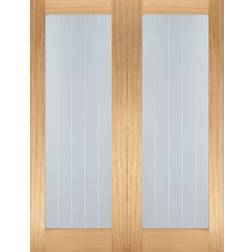 LPD Mexicano Glazed Unfinished Oak 1 Lite Interior Door (x)