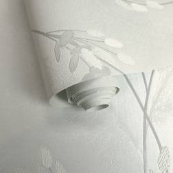 Holden Decor White Floral Embossed Wallpaper