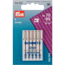 Prym jersey sewing machine needles multi size pack no.s 70 90 10-14 130 705