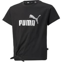 Puma Essentials Logo Knotted Youth Tee - Black (846956_01)